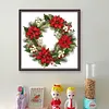 Christmas Wreath-11CT Counted Cross Stitch 40*40cm tapestrymarket