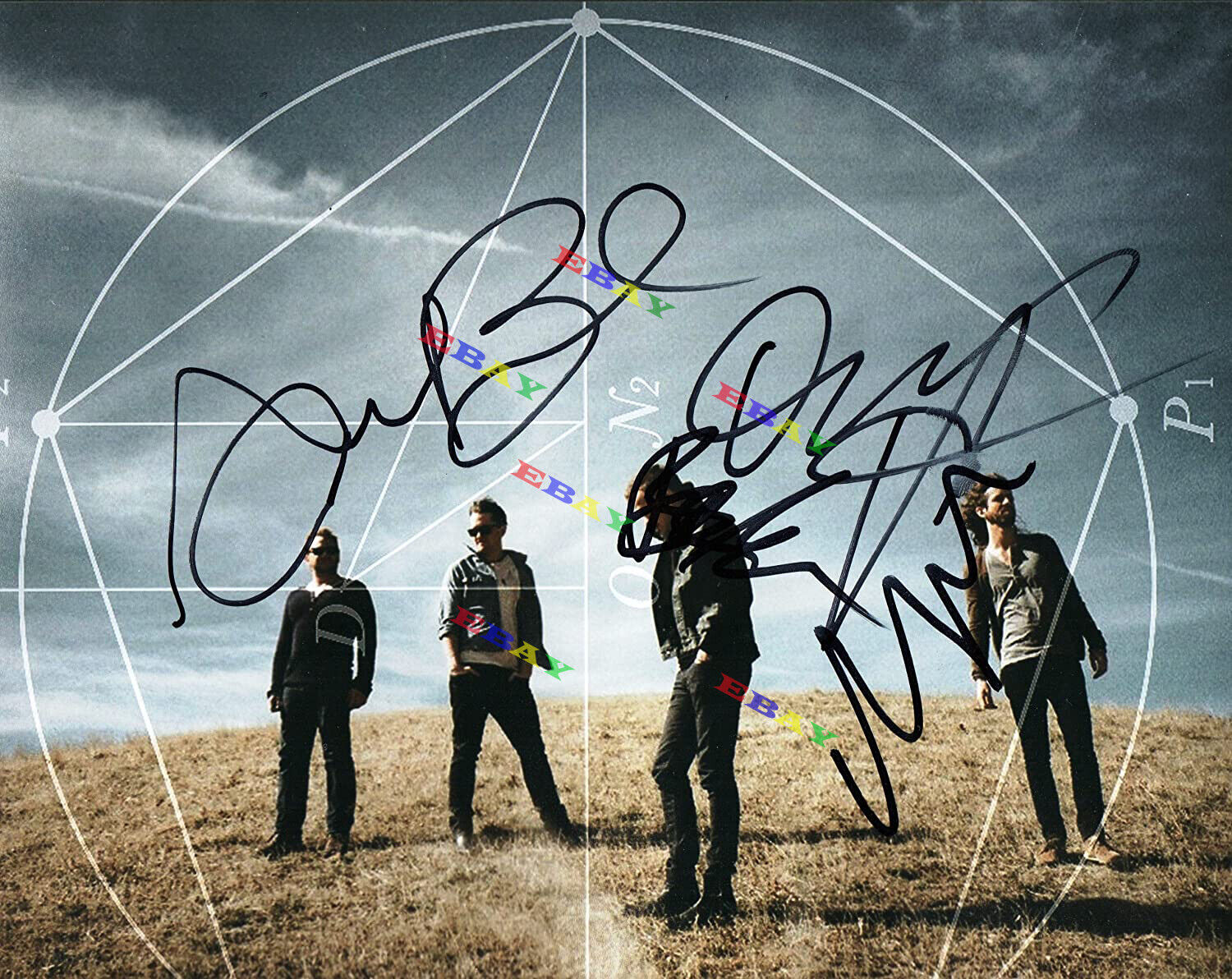 Imagine Dragons band Autographed signed 8x10 Photo Poster painting Reprint