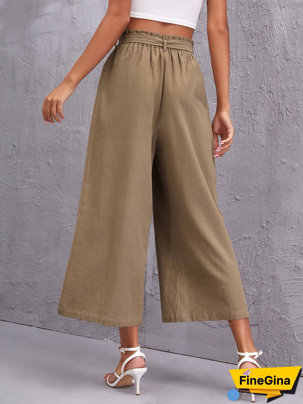 Plain Casual Pants