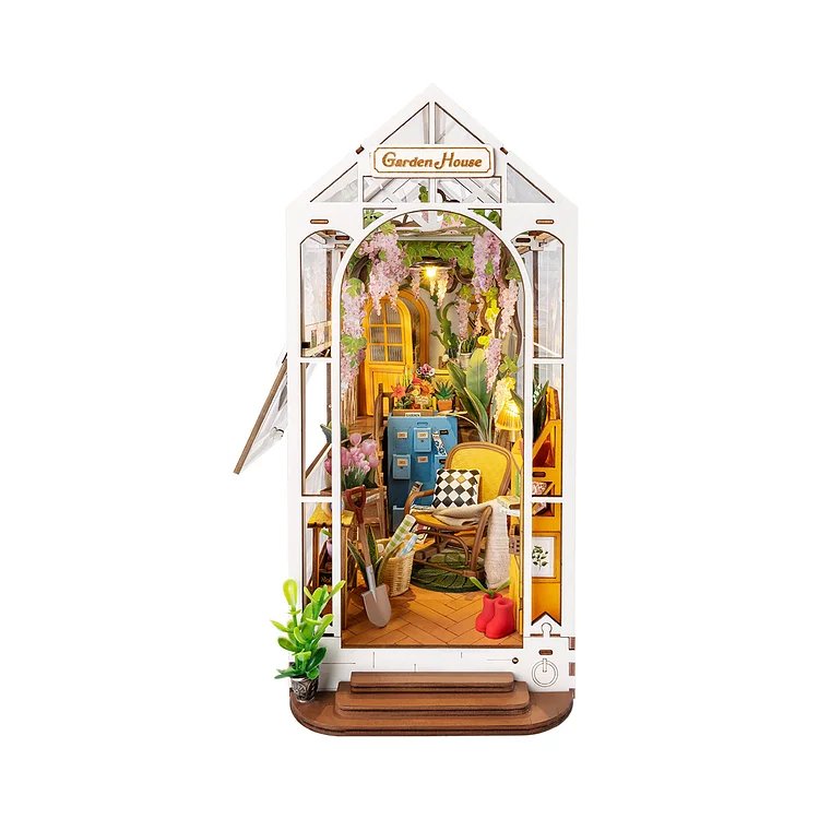 Rolife Holiday Garden House DIY Book Nook Kit TGB06 | Robotime Online