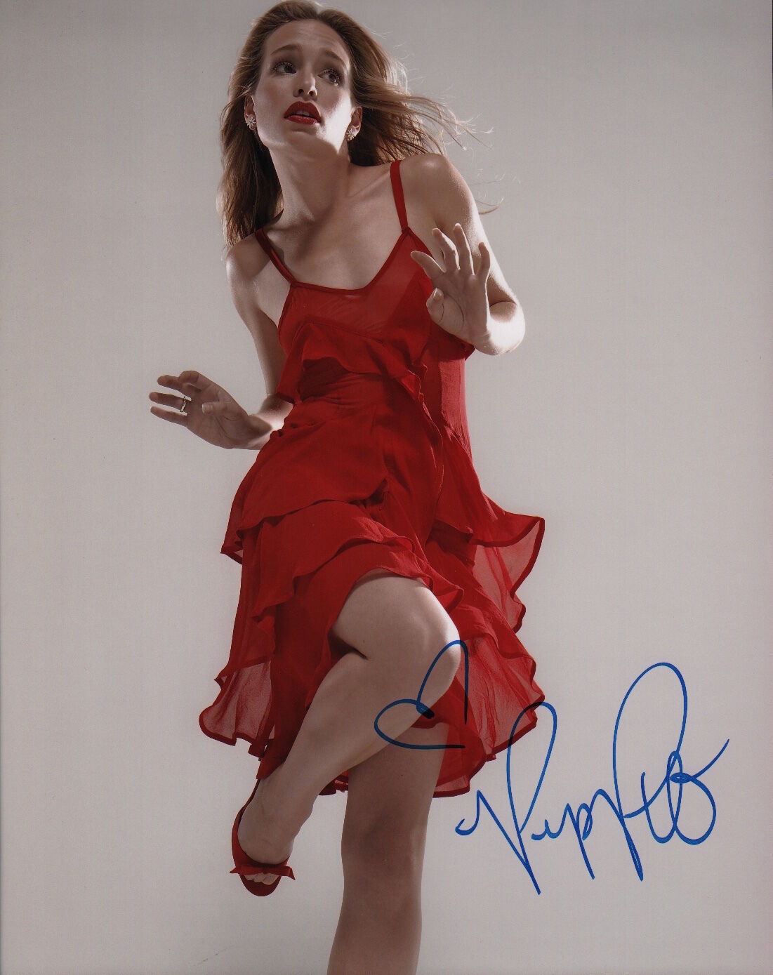 Piper Perabo signed 11x14 Photo Poster painting