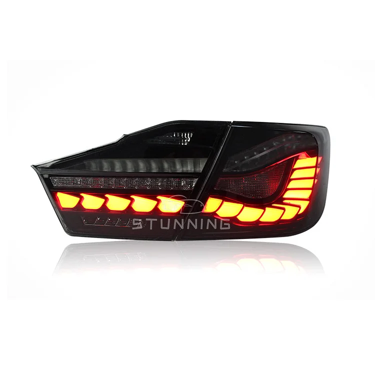 Upgrade dragon scale style LED tail light tail lamp for TOYOTA camry taillights 2012-2014 7th taillight taillamp assembly ITN Auto