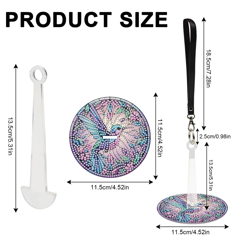 DIY 5D Diamond Painting Kit Wrist Yarn Holder Diamond Art Yarn Holder (Bird B)