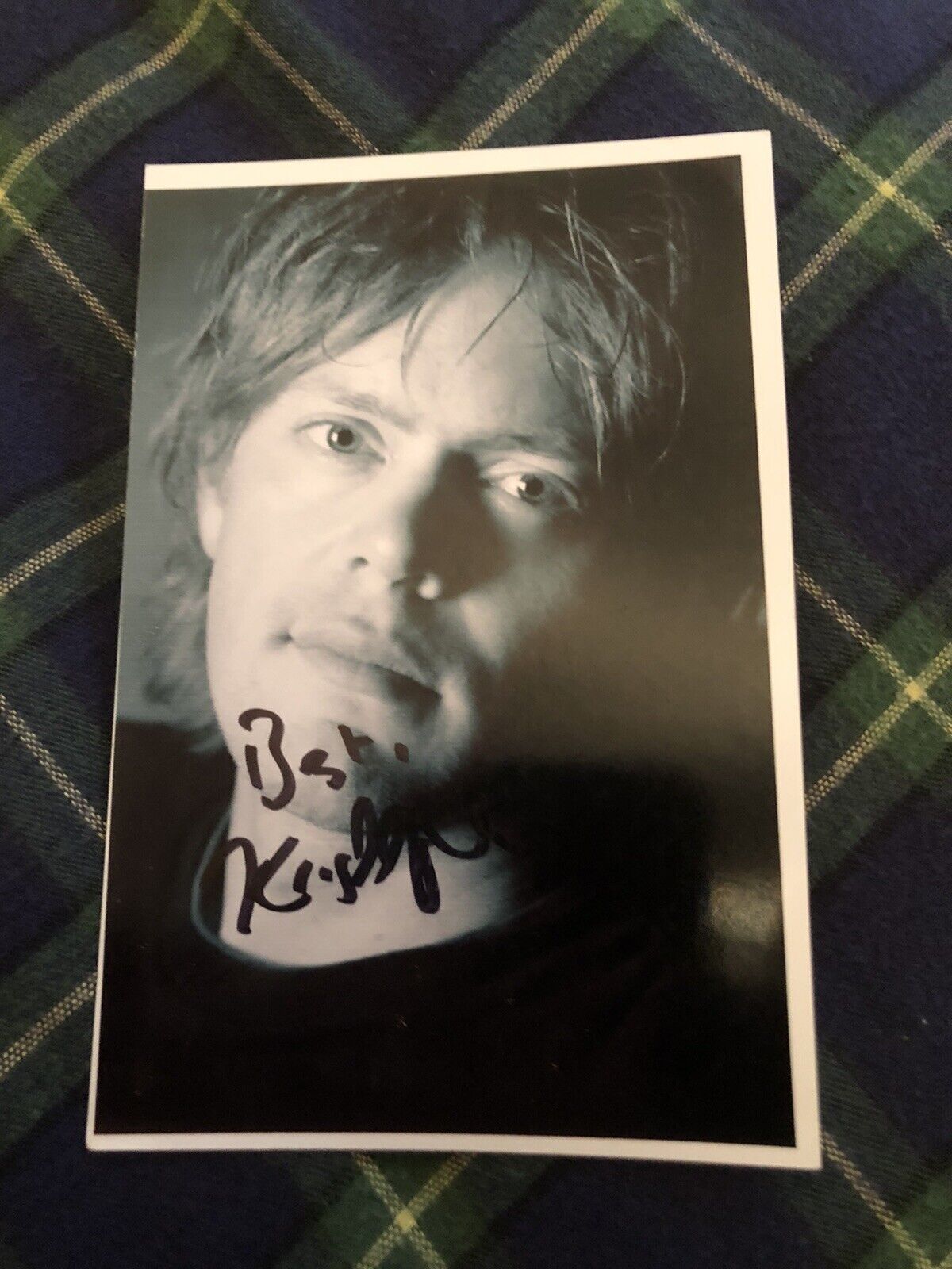 KRIS MARSHALL (DEATH IN PARADISE) SIGNED Photo Poster painting