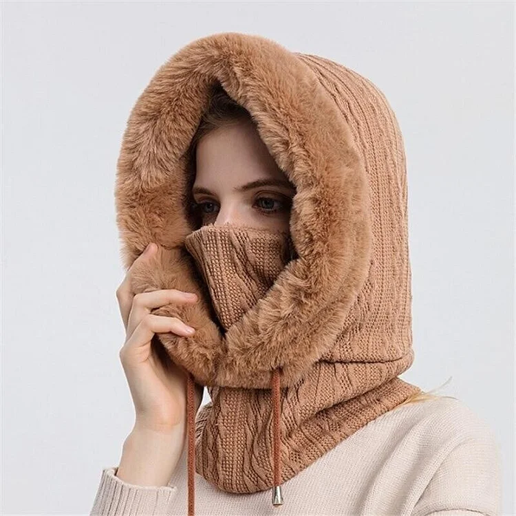 ⛄WINTER SALE - 49% OFF❄️Warm knitted windbreaker hat
