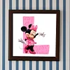 Diamond Painting -DIY Round Drill Minnie Letter L