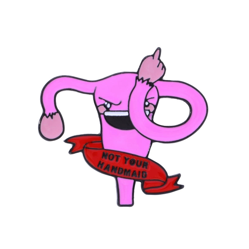 Fashion Pin Rose Alloy Enamel Unisex Brooches