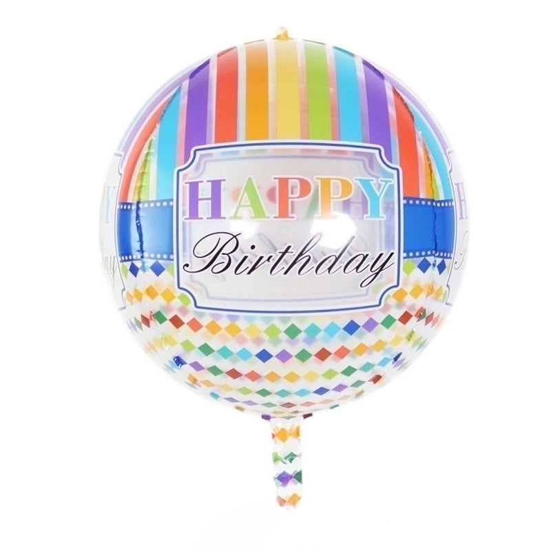 5 Pieces Birthday Letter Aluminum Film Party Balloon