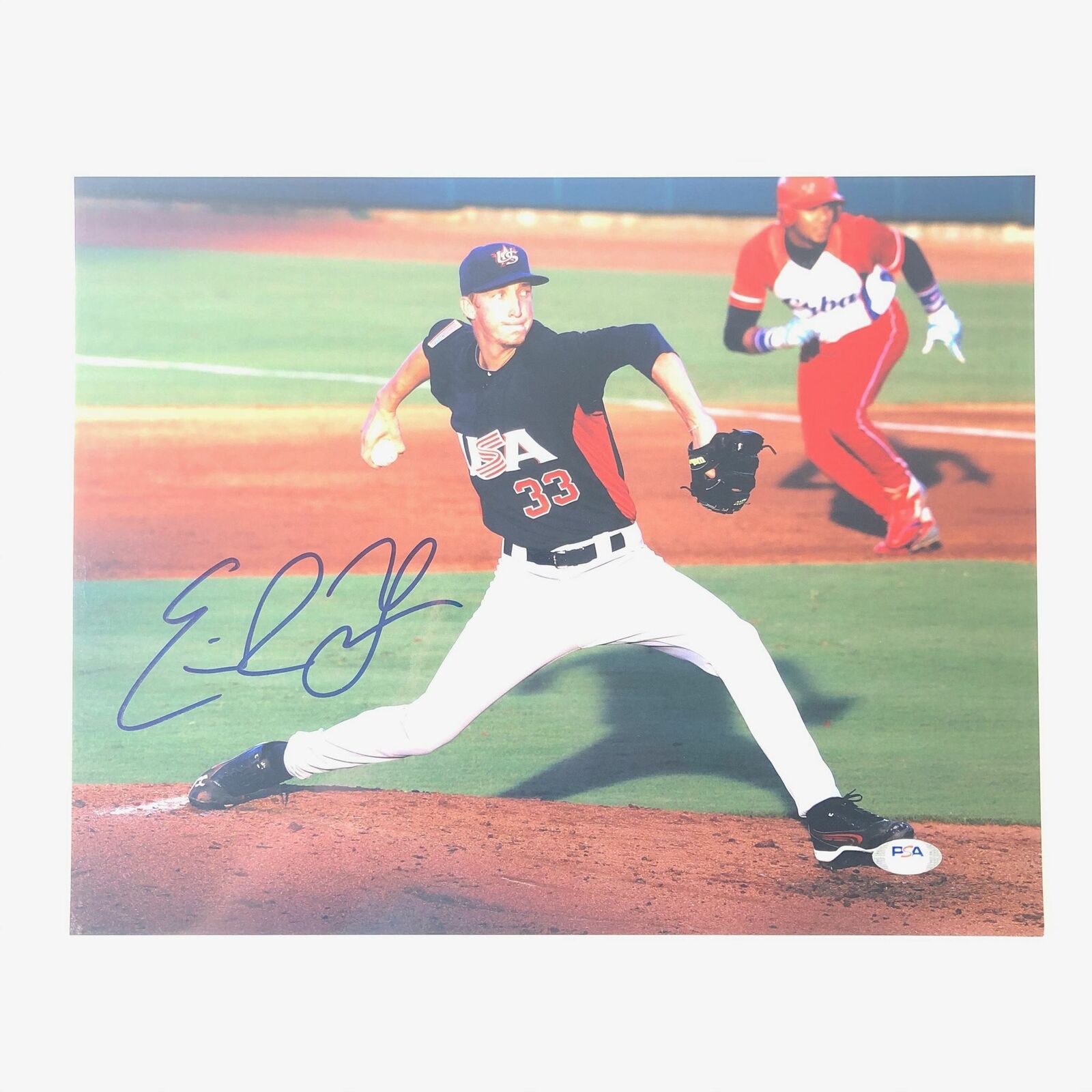 Erick Fedde signed 11x14 Photo Poster painting PSA/DNA Nationals autographed