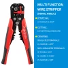 Crimper Cable Cutter Adjustable Automatic Wire Stripper Multifunctional Stripping Crimping Pliers Terminal Hand Tool
