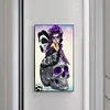 Skull Girl  - Full Round/Square Diamond Painting(80x40cm)