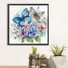 Diamond Painting-DIY Crystal Rhinestone Flower Butterfly(40x40cm)