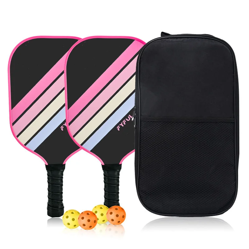 Durable Fiberglass Pickleball Paddle Set for Outdoor Play
