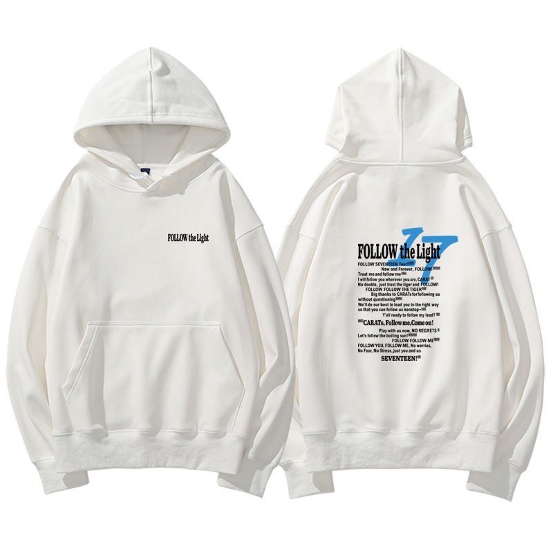 SEVENTEEN TOUR ‘FOLLOW’ TO SEOUL Logo Hoodie officialsvtshop