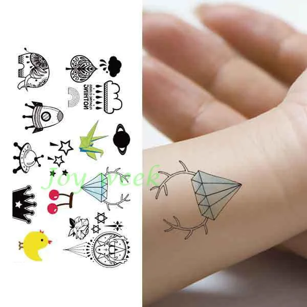 Waterproof Temporary Tattoo Sticker Believe freedom heart miss English letter alphabet tatto flash tatoo fake tattoos for girl