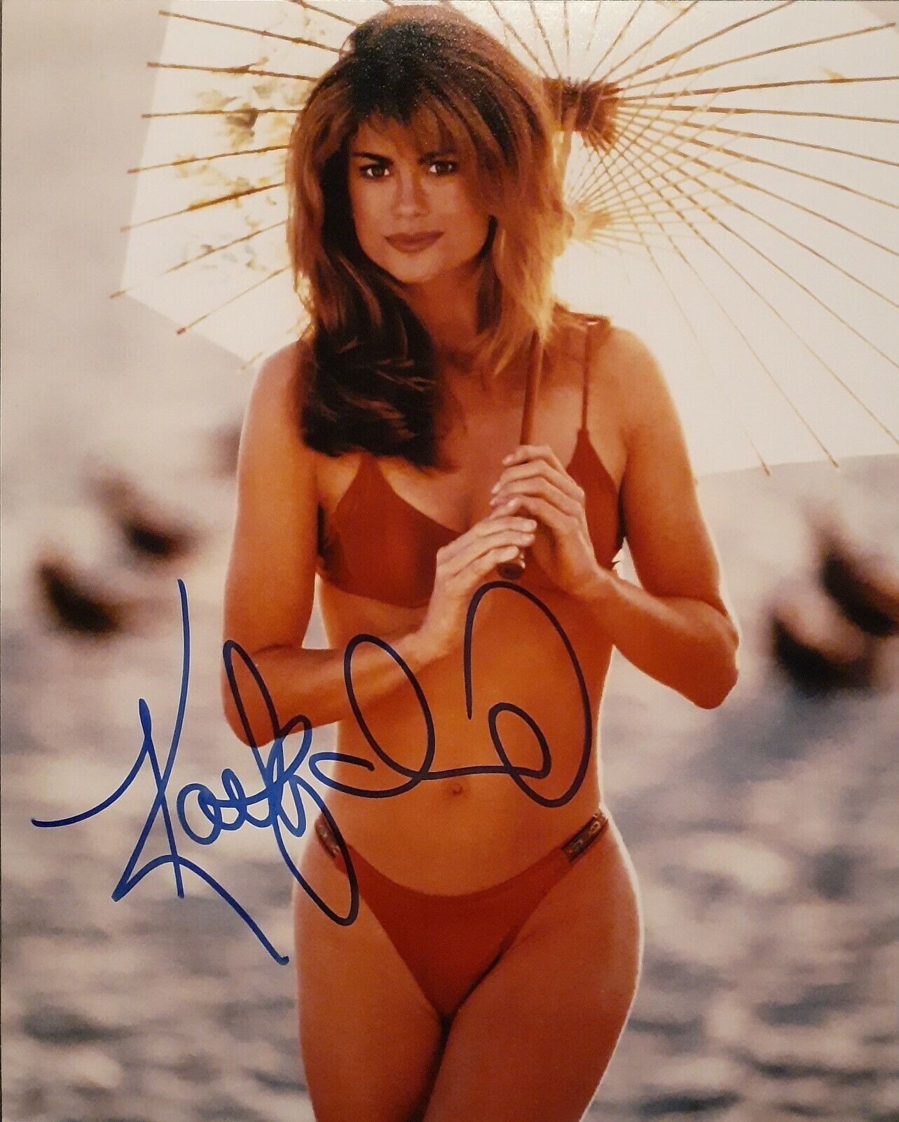 Kathy Ireland sgned 8x10