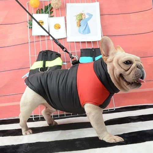 Windproof Dog Winter Warm Vest