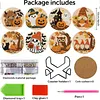 8pcs Full Drill DIY Gem Art Diamond Painting Set Halloween(Halloween)
