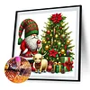 (40*40cm)Christmas Gnome - Full Round Drill Diamond Painting