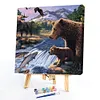 uk.everydayedeals (Limited Stock)Paint By Number - Oil Painting -  Bear (40*40Cm)