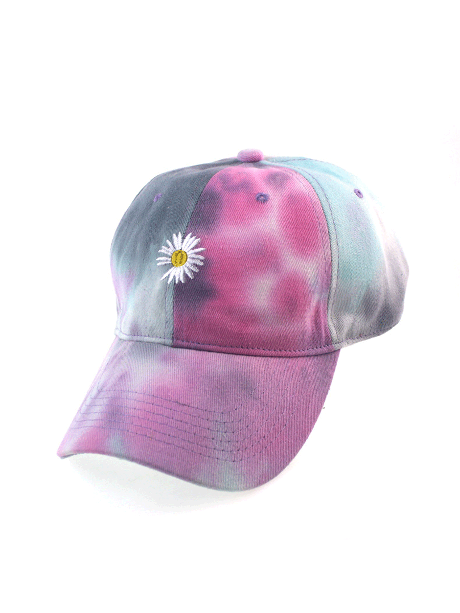 Daisy Tie-dye Baseball Bat