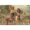 Horse Riding Girl - Metal Tin Signs(8*12Inch) - Animal