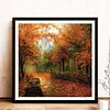 Diamond Painting-DIY Full Round Drill Autumn Maples