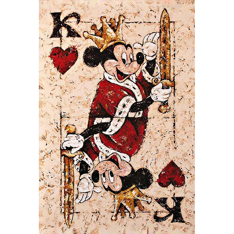 Mickey Mouse - Printed Cross stitch 11CT 40*60CM