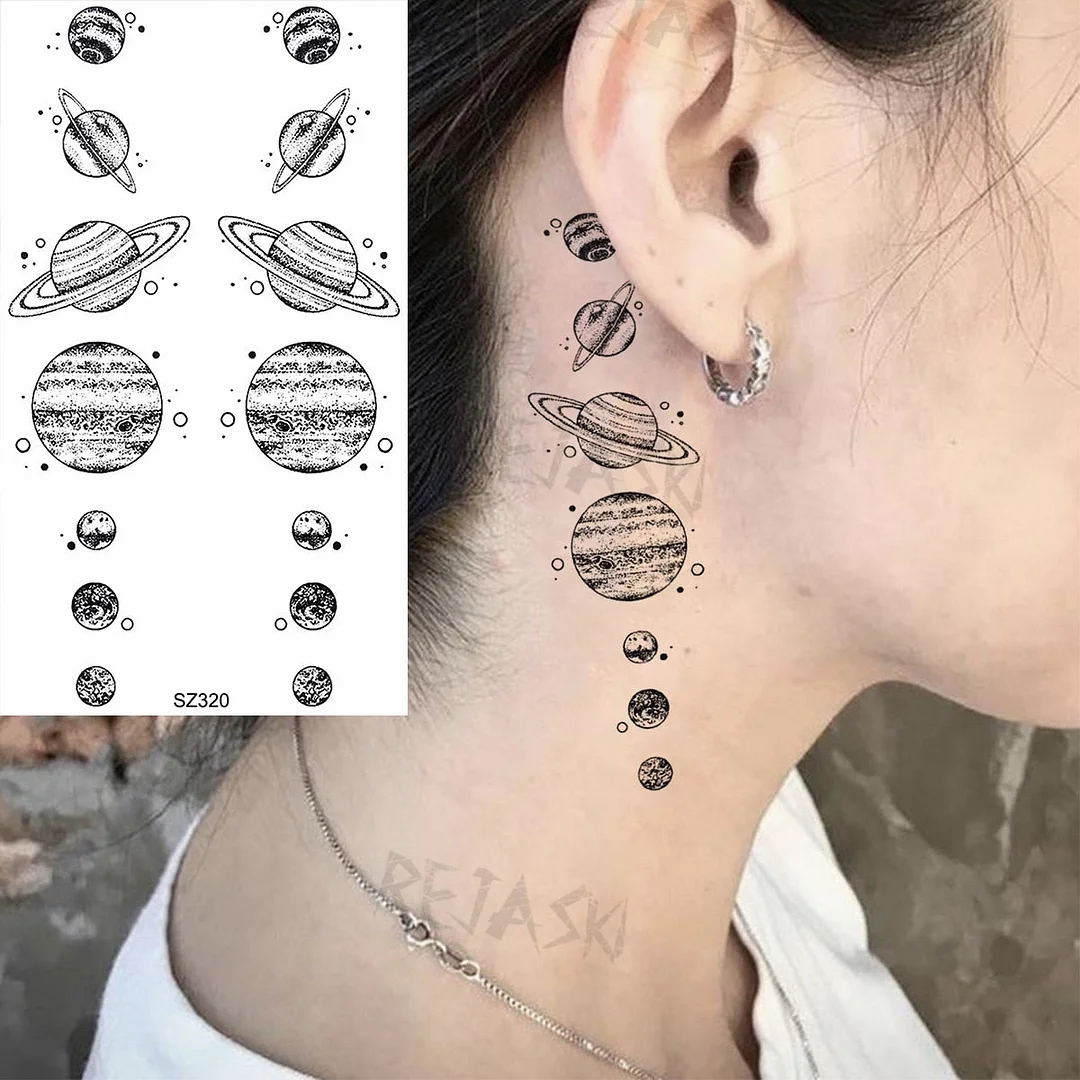 Realistic Sunflower Fashion Wrist Temporary Tattoos For Women Gilr Butterfly Geometry Fake Tattoo Custom Armbands Washable Tatoo