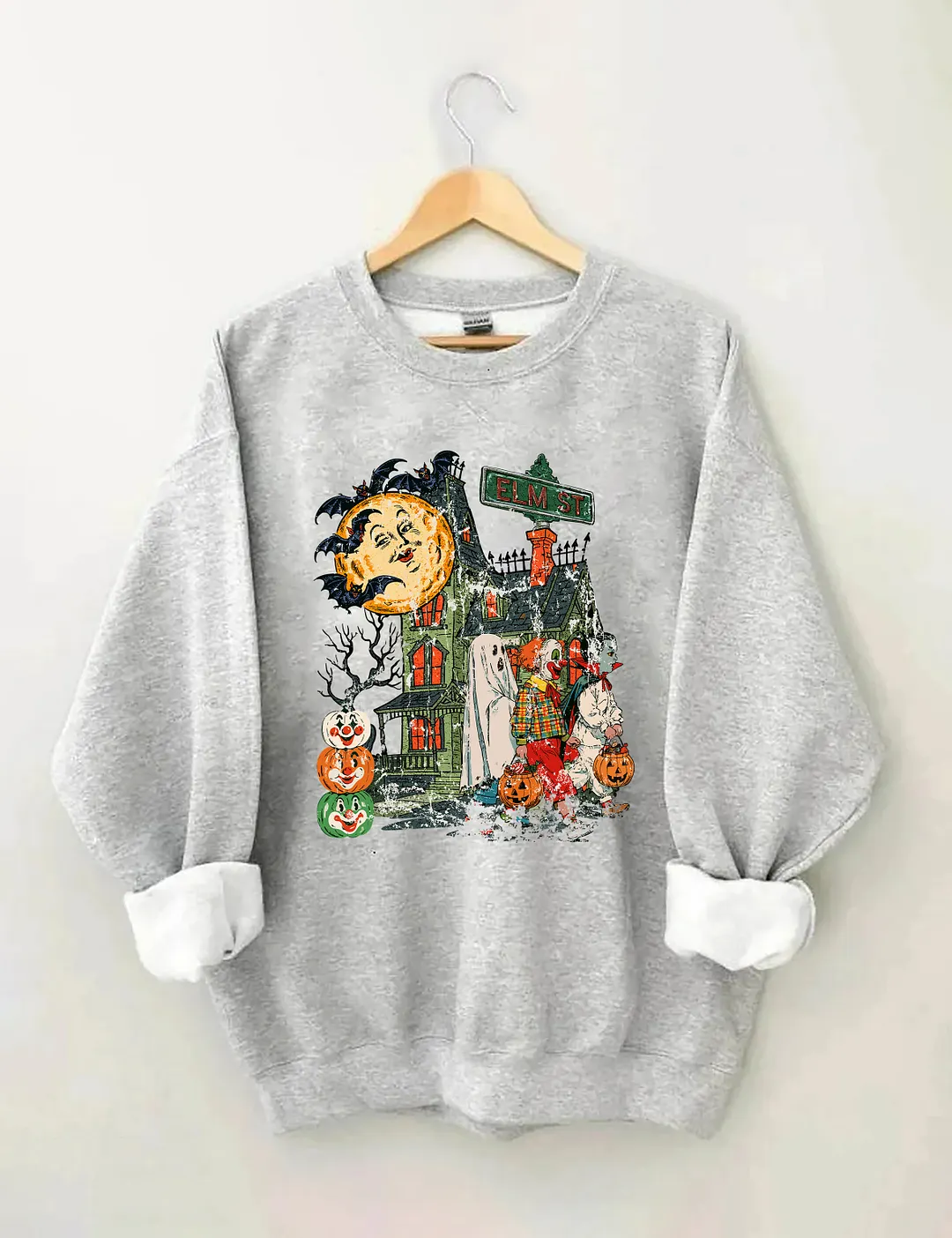 Spooky Trick-Or-Treaters Sweatshirt
