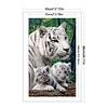 Bead Embroidery - Full Printed 9CT Tigers(35x58 CM)