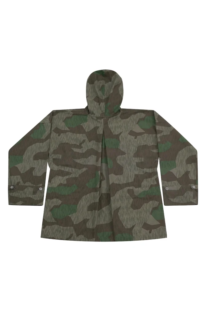   Wehrmacht German Reversible Splinter 31 Fall Camo Smock With Hood German-Uniform