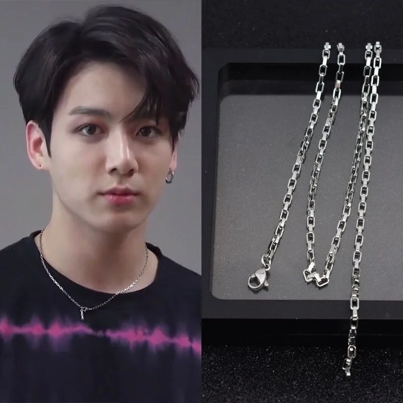 partikel Helligdom hestekræfter BTS necklace | BTS Jimin necklace | BTS Jimin fashion | BTS accessories