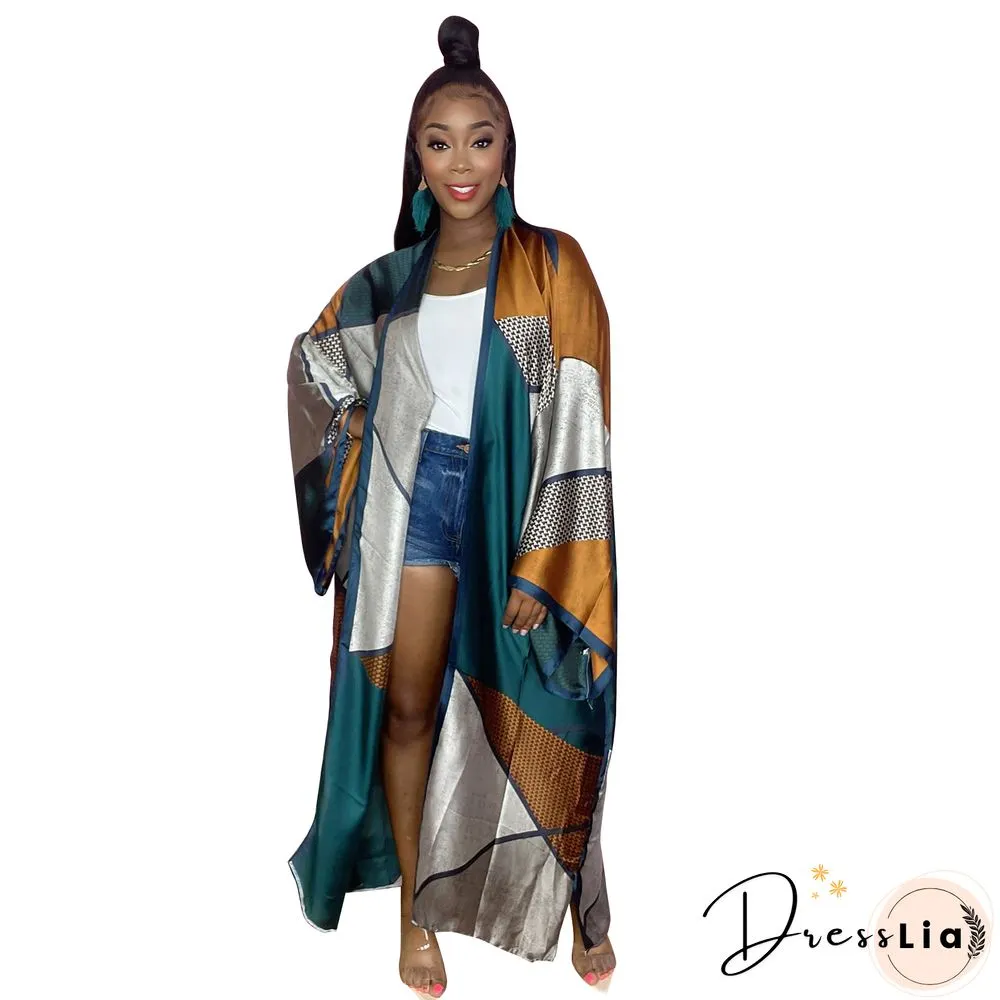 Long Outerwear Cardigan Long Sleeve Casual Coat