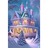 Diamond Painting-DIY Full Round Drill Snow Castle(40*60CM)