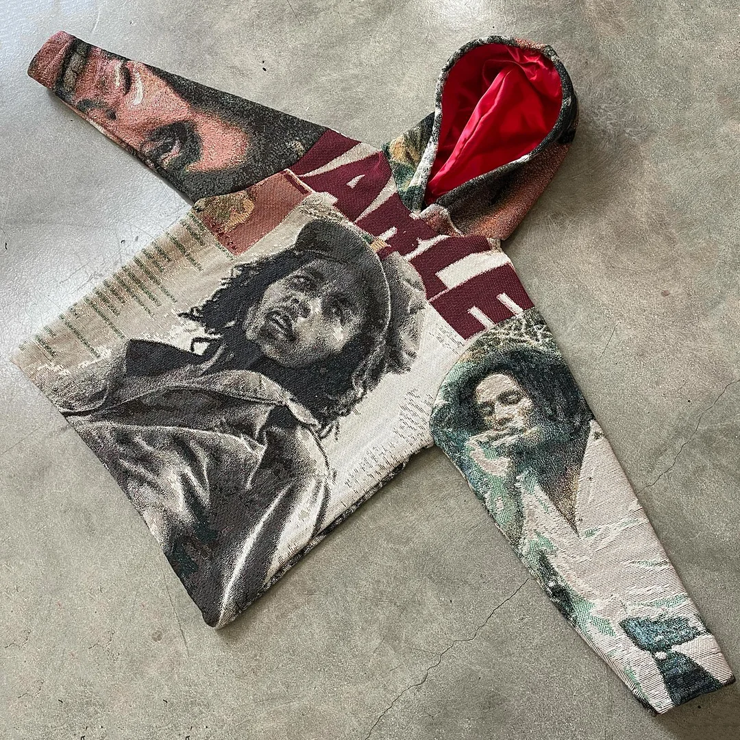 Marley's Song Casual Street Tapestry Hoodie