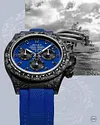DiW Rolex Daytona Carbon "MIAMI BLUE"