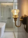 Vintage Night Lights Plug Into Wall USB Powered Plug in Night Light Flower LED Nightlight for Adults Bedroom Bathroom Hallway