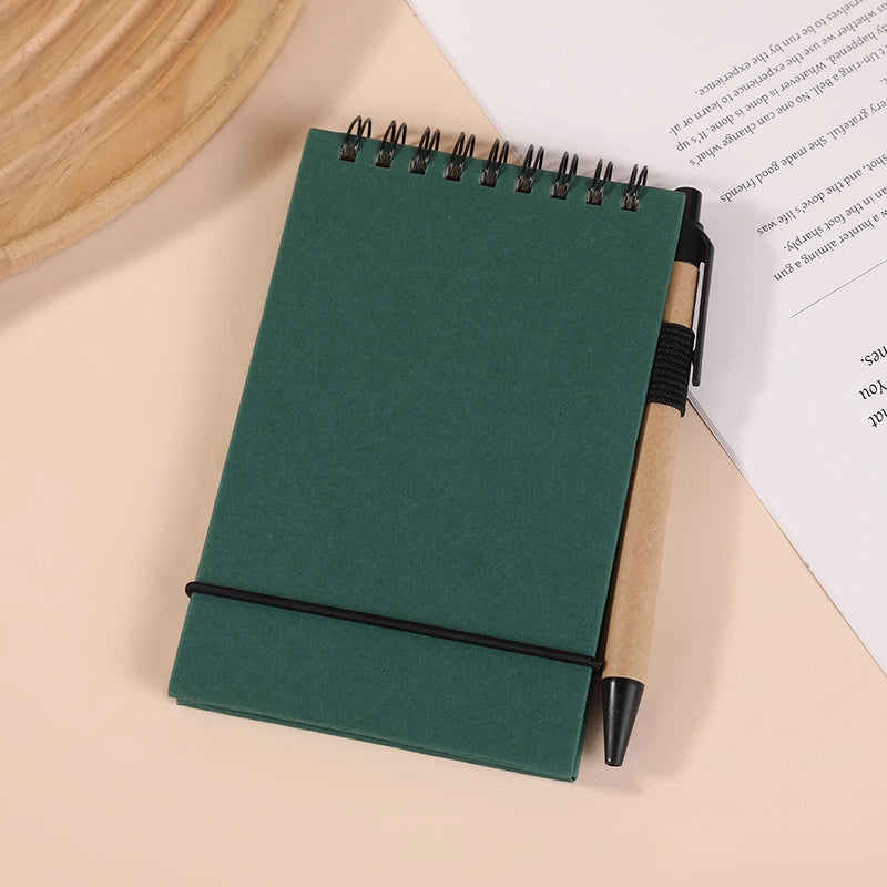 1 Piece Solid Color Learning Paper Preppy Style Notebook