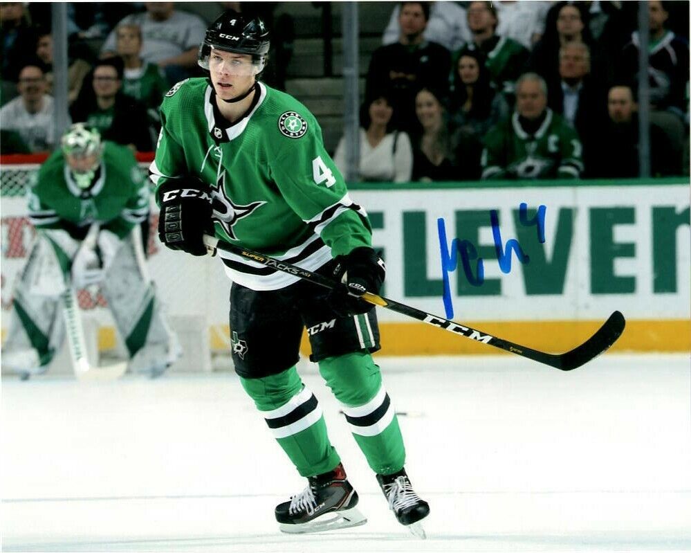 Dallas Stars Miro Heiskanen Autographed Signed 8x10 NHL Photo Poster painting COA #15