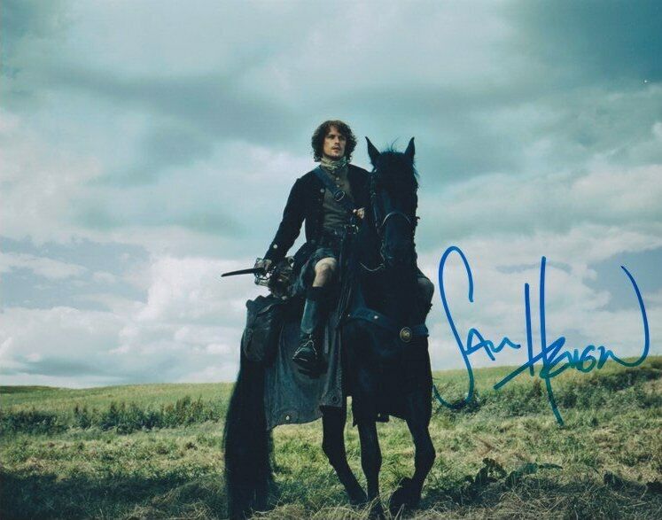 Sam Heughan (Outlander) signed 8x10 Photo Poster painting in-person