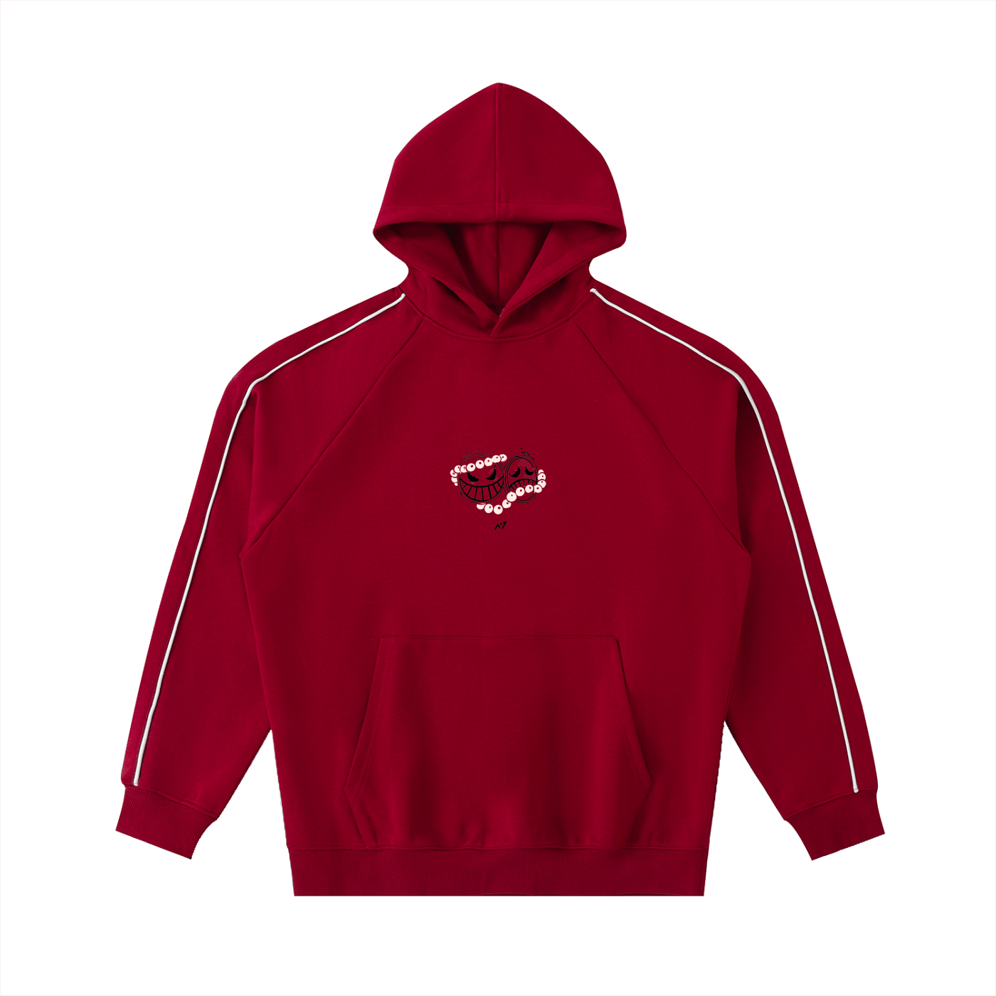 Flame Rouge Streetwear Striped Hoodie