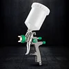 LVLP Spray Gun 600ml Paint Sprayer for Car Furniture Wall DIY (1.3mm)