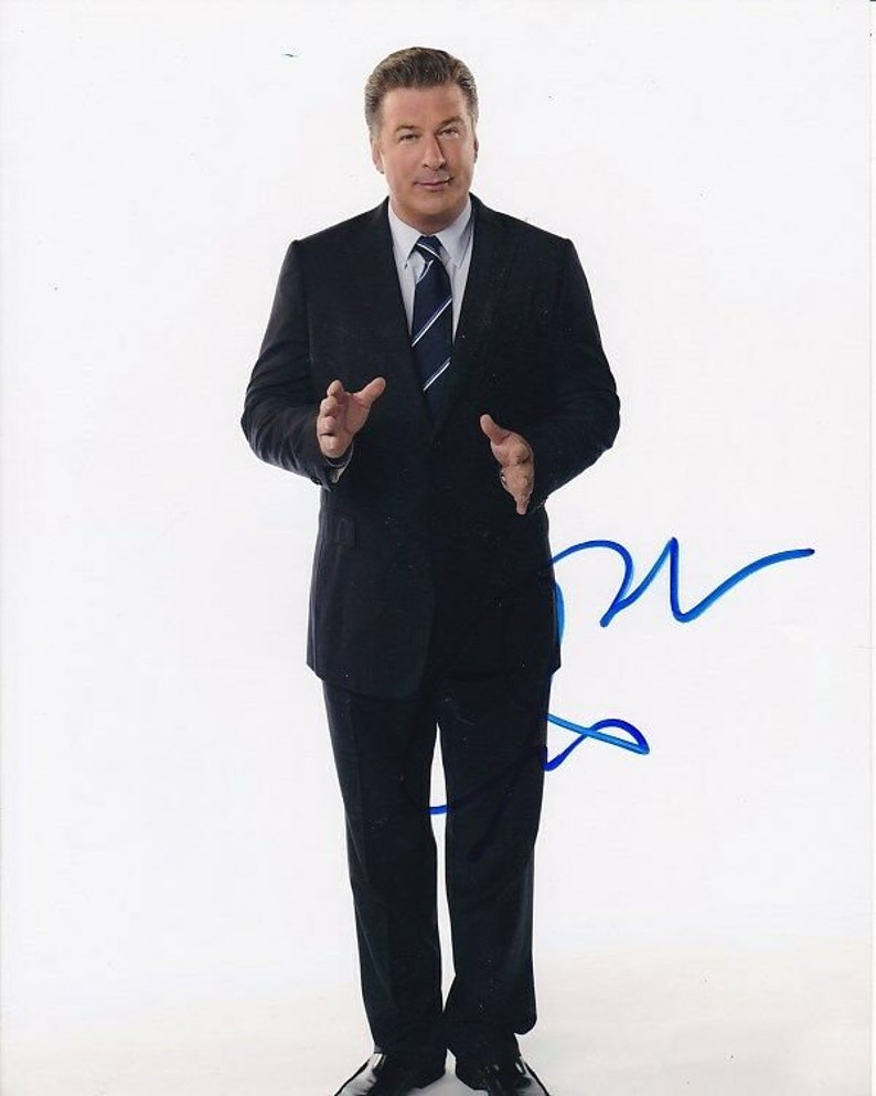 Alec baldwin signed autographed 30 rock jack donaghy 8x10 Photo Poster painting