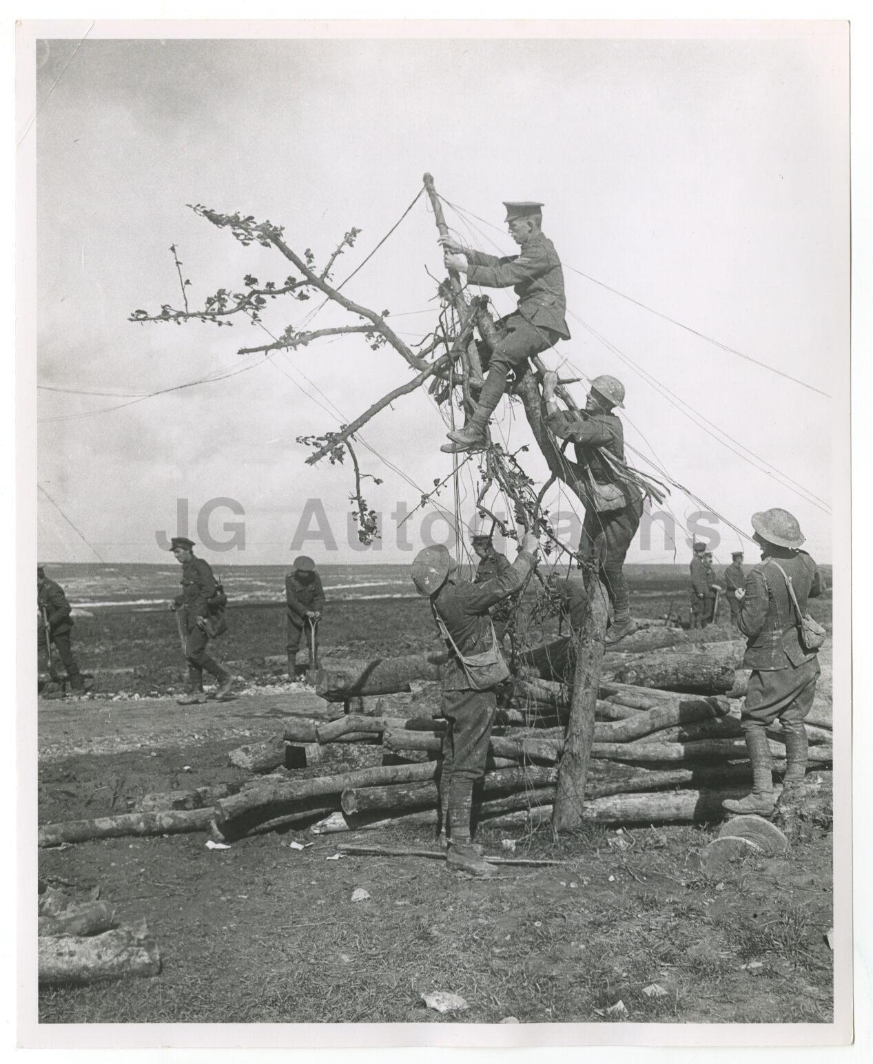 World War I - Vintage 8x10 Publication Photo Poster paintinggraph - Western Front