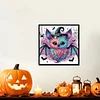 Diamond Painting - Partial Special Shaped Drill - Halloween Owl(Canvas|30*30cm)