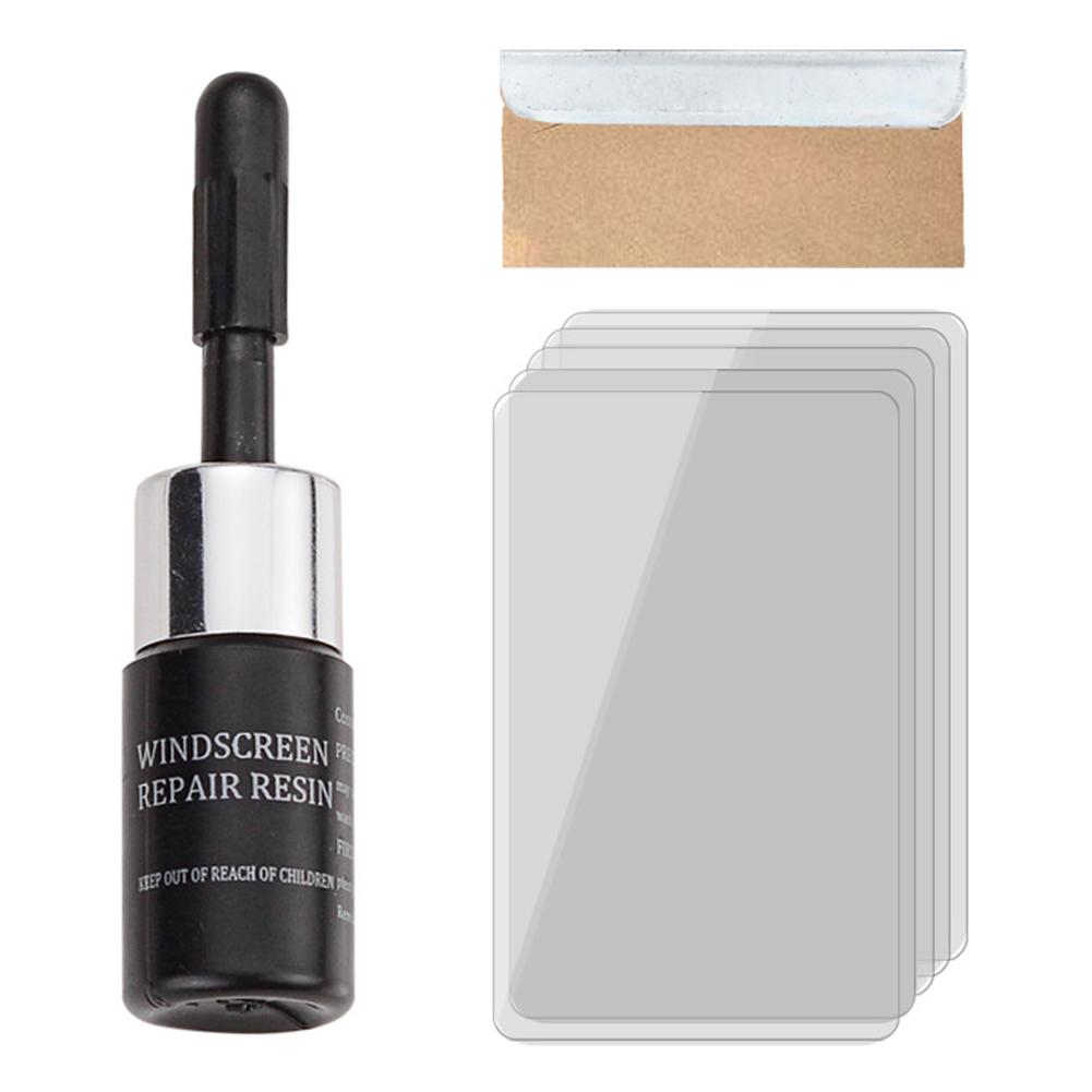 

Auto Windshield Repair Resin Glass Scratch Crack Restore Kit (1pc Black), 501 Original