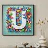 Butterfly Flower U 5D Partial Drill DIY Diamond Painting Kit 30*30cm