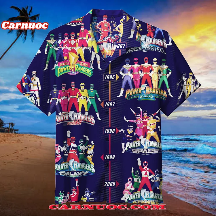 Power Rangers | Unisex Hawaiian Shirt