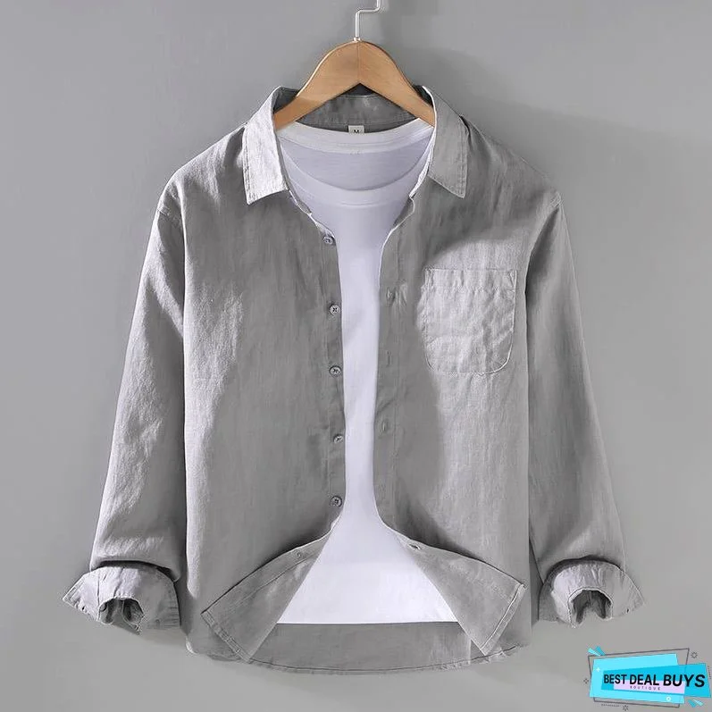 Charles Morrison Breezy Linen Shirt